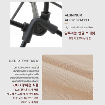 TARKA 2pcs Foldable Camping Chairs Lightweight Folding Chair Toursit Backpacking Travel Fishing Chairs Garden Balcony Chairs