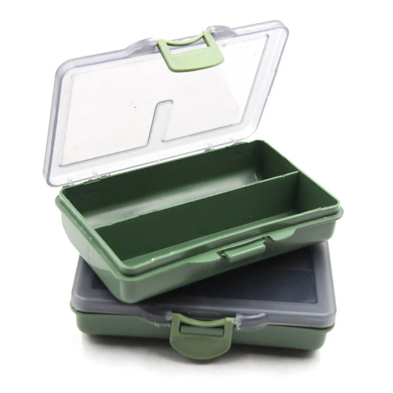 1-8 Compartments Storage Box Carp Fishing Tackle Boxes System Fishing Bait Spoon Hook Storage Container Portable Fishing Box