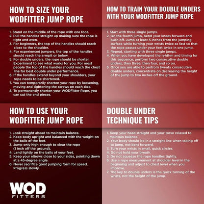 Speed Jump Rope - Blazing Fast Double Unders - Latest Technology Adjustable Cable Jumping Rope for WODs, MMA, Martial Arts, Box