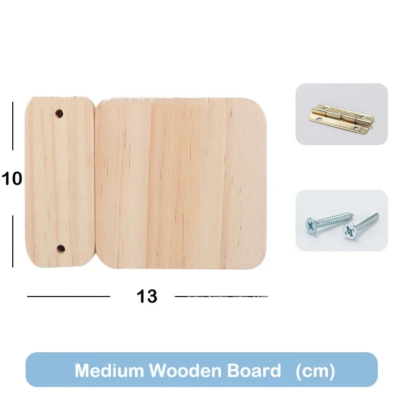Busy Board Montessori DIY Wooden Accessories Early Education Toys Learning And Education Exercise Hand-On Ability Children's Toy