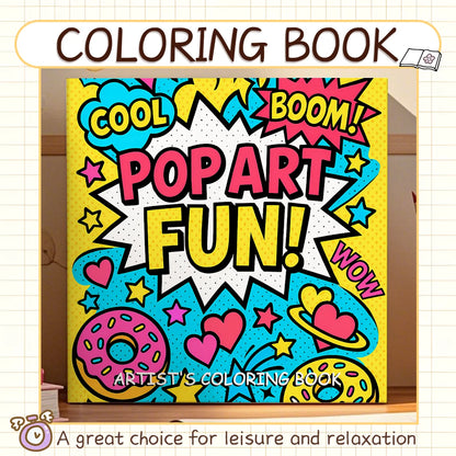 ARTIST'S Coloring Book for Adult Relieve Stress Bold-easy DIY Painting Drawing Book Painting Kids Educational Toys