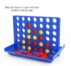 Connect 4 Game Classic Master Foldable Kids Children Line Up Row Board Puzzle Toy Gifts Board Game Parent-child Interactive Toys