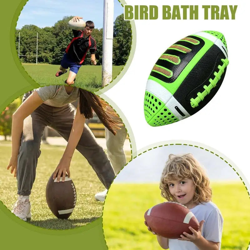 Kids Football Practicing Size 3 Football Youth Football For Kids PU Leather Football For Training Practicing Recreational Play