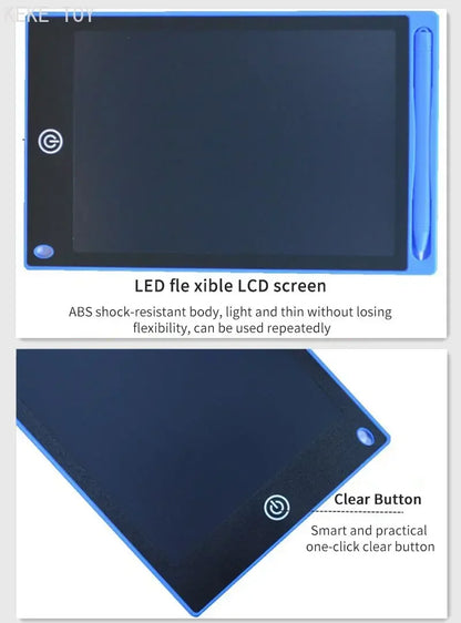 4.4/6.5/8.5/10/12 inch LCD Drawing Tablet For Children Toys Painting Tools Electronics Writing Board Boy Kids Educational Toy