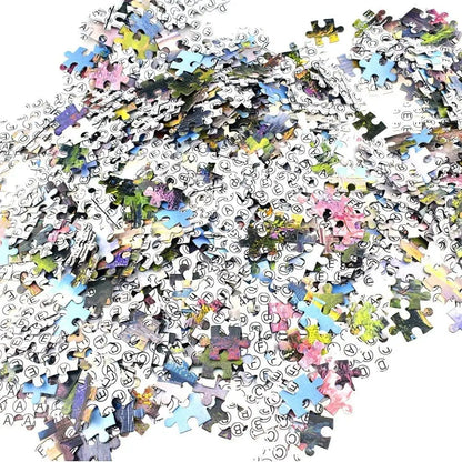 1000 Piece Famous Scenery Jigsaw Puzzle for Kids Adult London Tower Bridge Bridge Large Puzzle Game Toys Gift