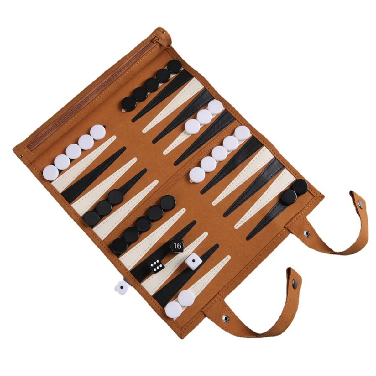 New Backgammon Board Game Portable Backgammon Sets for Adults Travel Games Adult Roll Design Children'S Puzzle Game Board