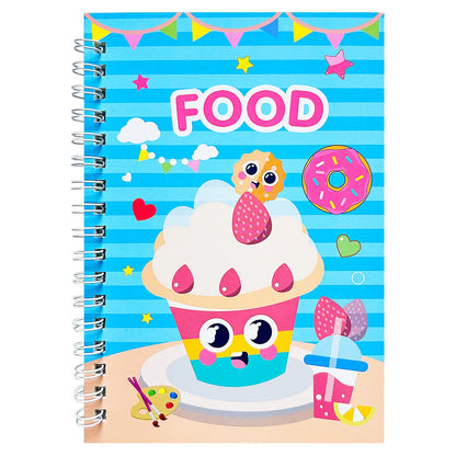 "8 Major Theme Creative Coloring Book Set: Children's Painting Book with Ocean Theme Comes with a painting color card.