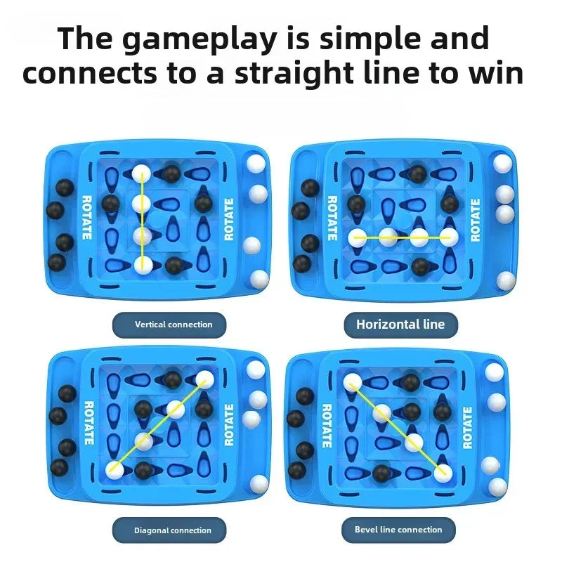 4 in A Row Game Educational Orbit Logic Board Game for Kids