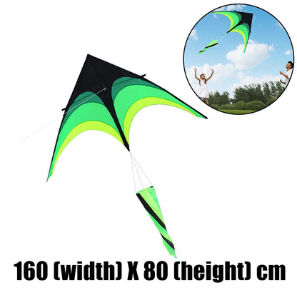 3D Dragon100M Kite Single Line With Tail Outdoor Sports Fun Toy Family Parent-child Interaction  Rainbow Kite