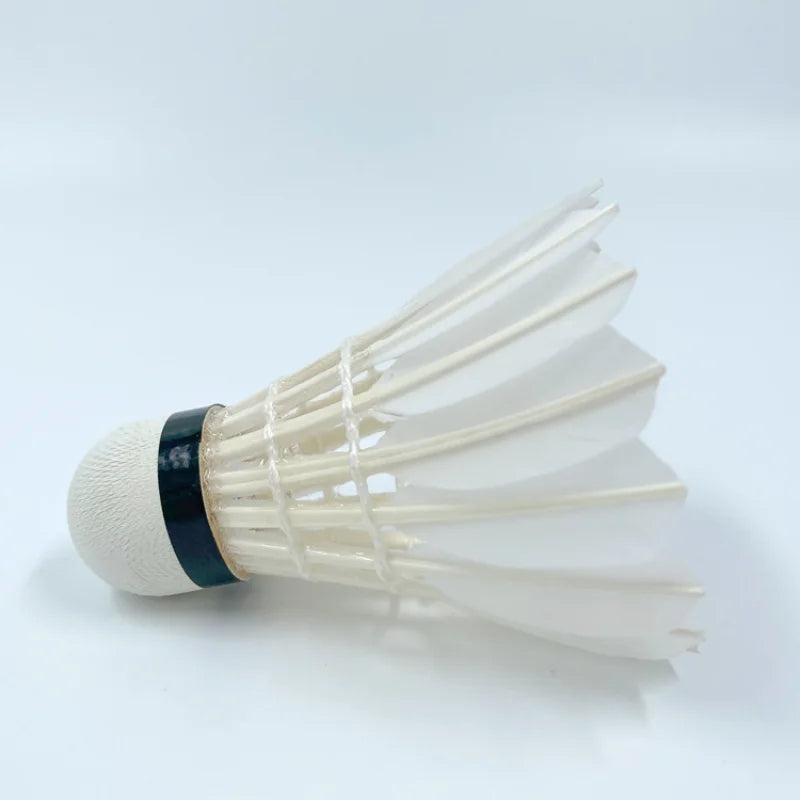 12Pcs G8 Professional Competition Badminton Shuttlecocks Birdies Full Goose Feather Ball