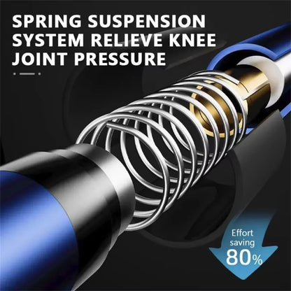 Ultralight Adjustable Trekking Poles 3-Section Aluminum Alloy Nordic Walking Sticks Telescopic Non-Slip for Men And Women Hiking