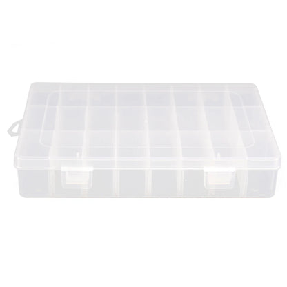 10/15/24 Grids Fishing Tackle Box Fishing Box Plastic Tackle Box Fishing Lure Bait Hooks Storage Box for Lures Hooks for Fishing