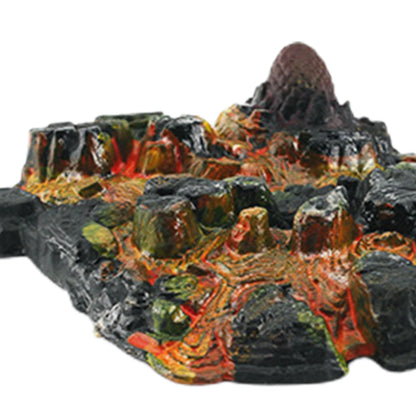 Simulation Volcano Model Fun science Accessories Homeschool Realistic Mini Volcano Dinosaur Playset for Children Boys