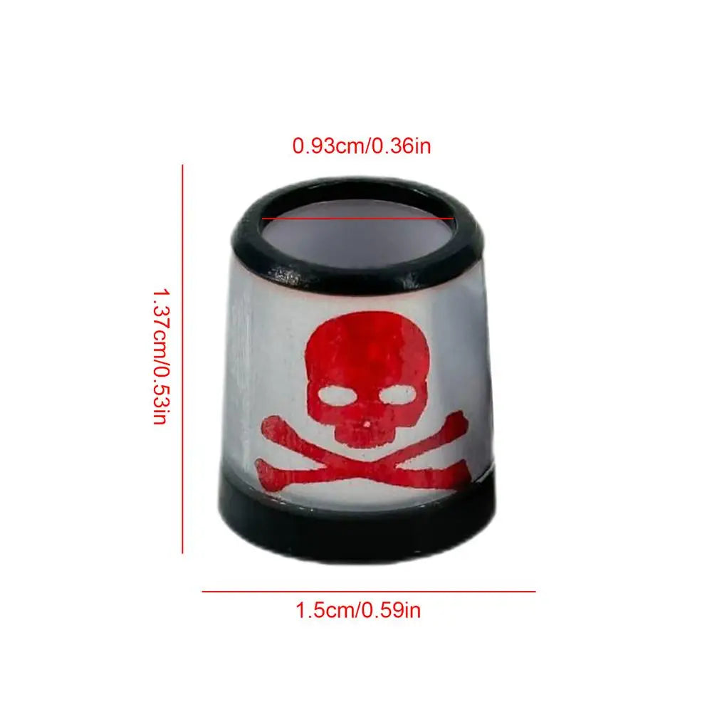 Ferrules Golf Skull Shape Golf Ferrules Fit Iron Shaft 2 Pcs Golf Club Shaft With Good Ductility Golf Ferrules Fit Iron Shaft