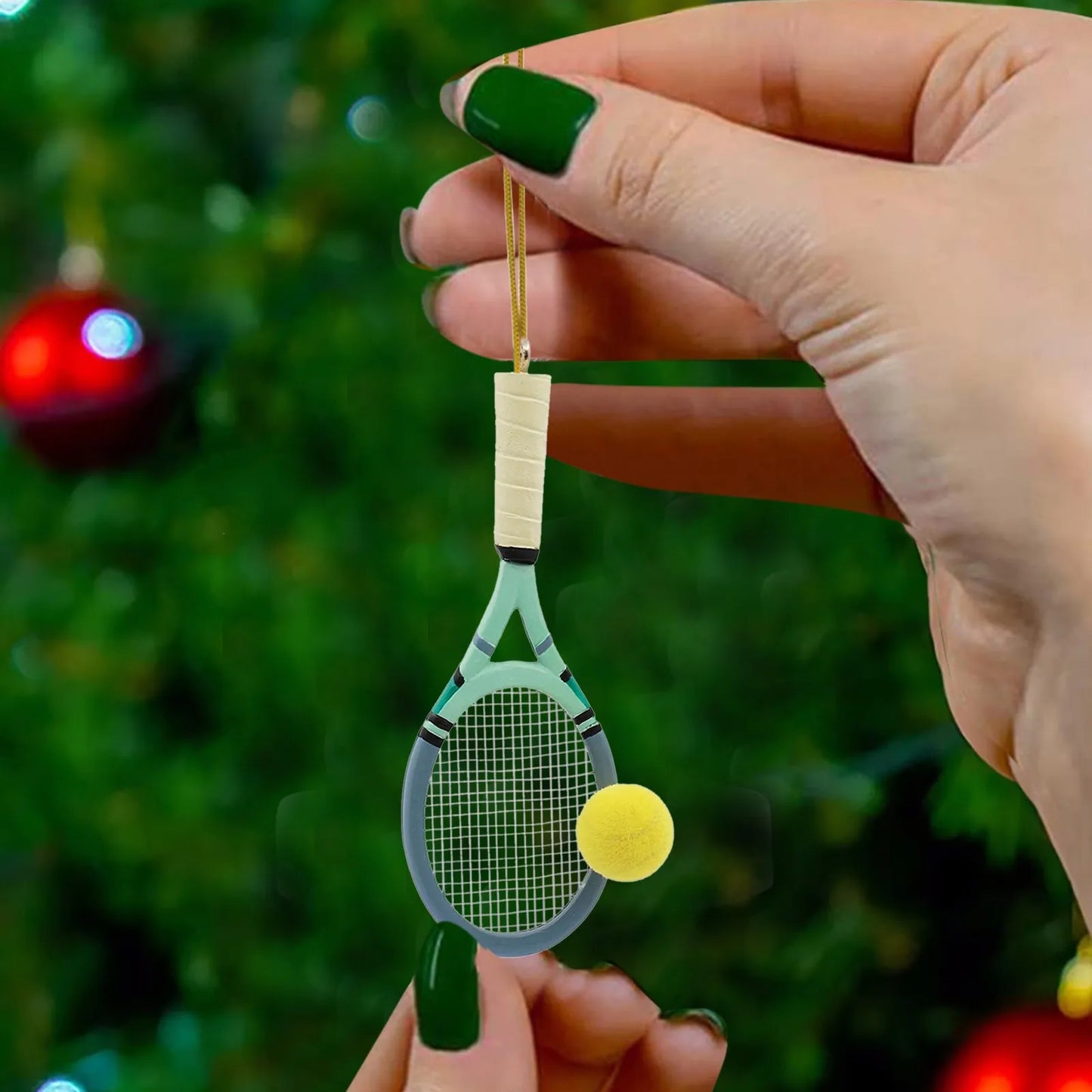 Christmas Supplies Christmas Decorations Sports Commemorative Acrylic Pendant Christmas Football Fans Gifts Decoracion Navidad