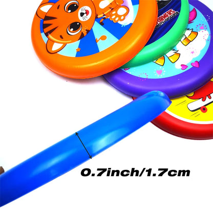 Kids Soft Flying Disc Outdoor Sports Game The Beach Lake Pool Catching Throwing Discs for Adults Children Flying Disk Disc Game