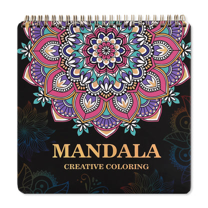 Beautiful Mandala Adult Coloring Book for Relaxation, Coloring Books with Inspirational Quotes Making it a Great Gift,