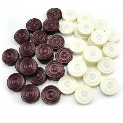 Foldable Premium Plastic Checkers Board Game Set With Smooth Non Toxic Pieces For Adults Family Friends Chinese