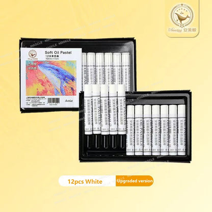 Super Soft Oil Pastels,12/24/36/48 Multi Colors Crayons Painting Stick Graffiti,Drawing,DIY Art Supplies For Student Kid Artists