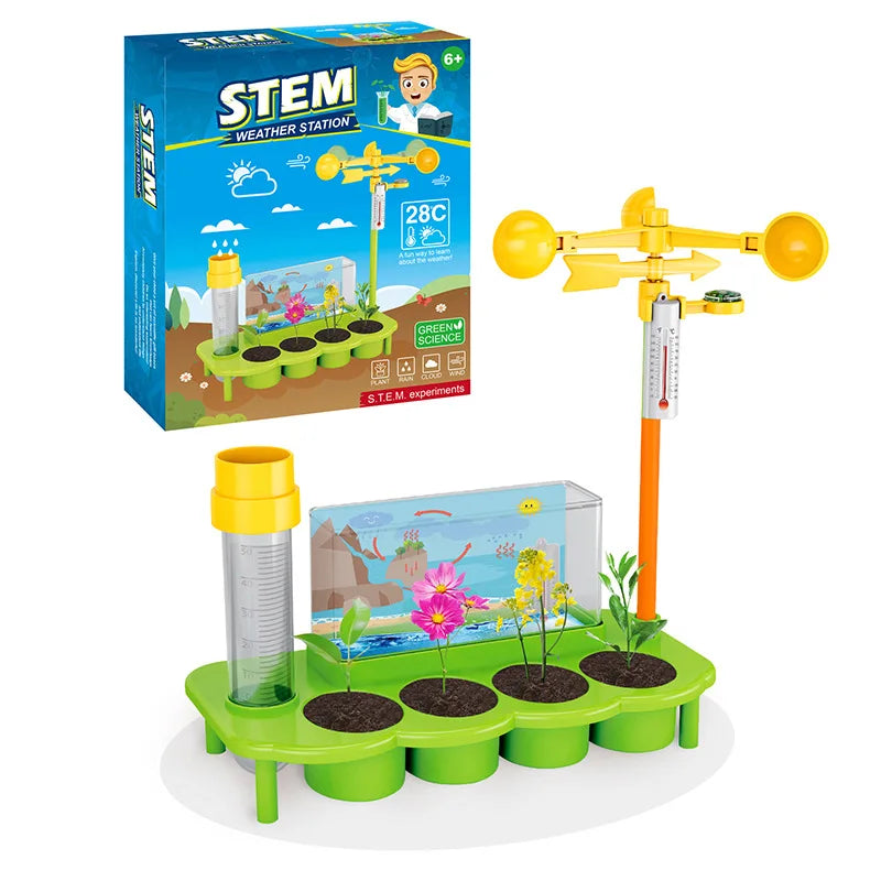 Handmade DIY  Science experiment set, volcanic eruption children's educational toys, surprise chemistry Puzzle study steam toy