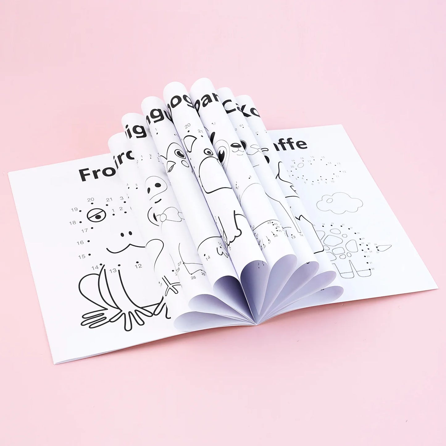 Children's Connect the Dots Animals Coloring Book: Fun Learning Activity for Early Education with Drawing & Coloring Pages