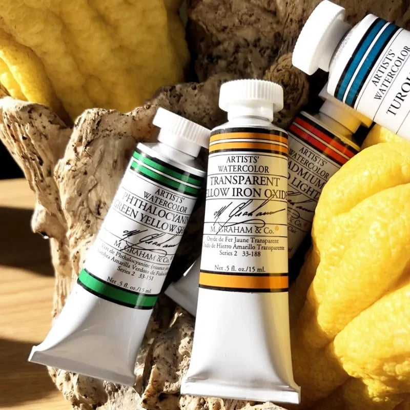 15ml / Tube American Watercolor Pigments Artist's Painting Art Supplies Hand-drawn Illustrations Creative Travel Water Color