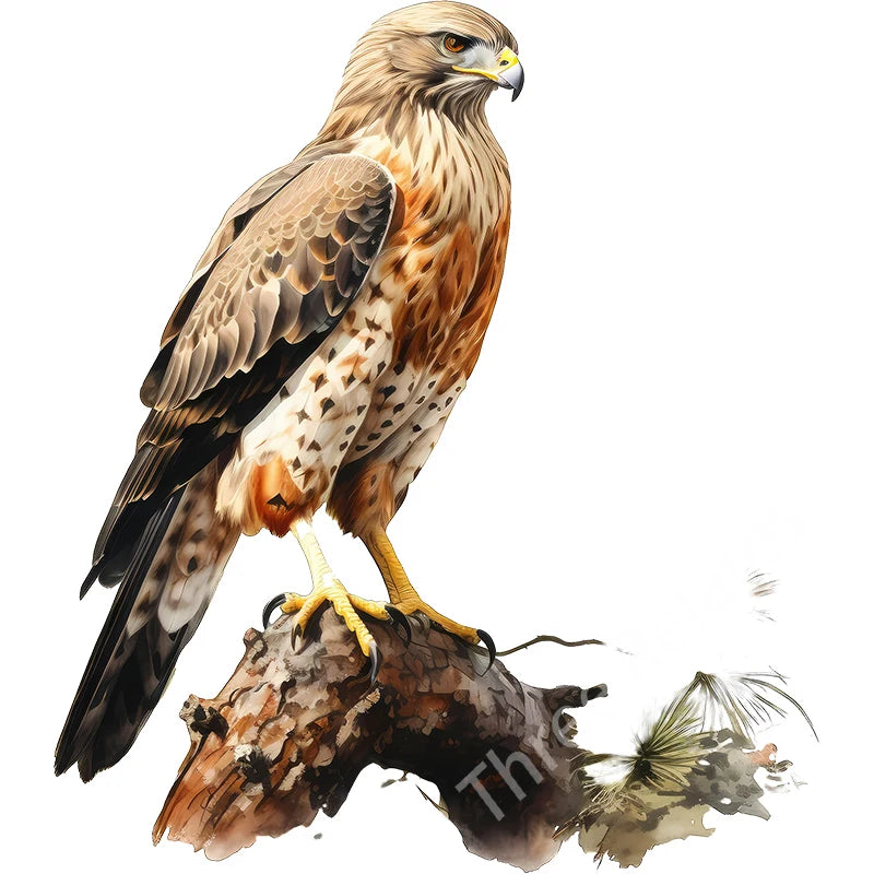 Three Ratels QN20 soaring eagle wall sticker art for home decoration