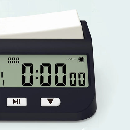 Digital Chess Timer with Basic Bonus Delay and Positive Time Features Game Timer for Chess Game I-GO and Chinese Chess