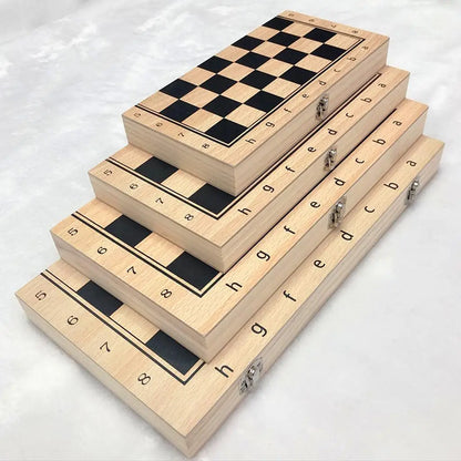 Folding Wooden   Chess, Checkers, Backgammon cm /  / 34cm / 39cm for choose