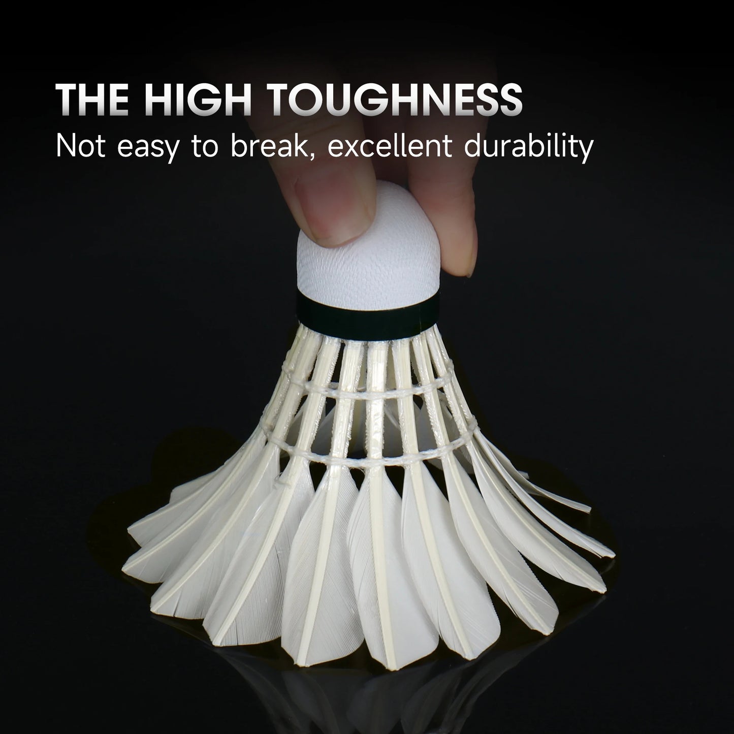 Kunli Badminton Shuttlecocks Duck Feather with Great Durability Stability for Professional Competition Or Training Indoor Sports