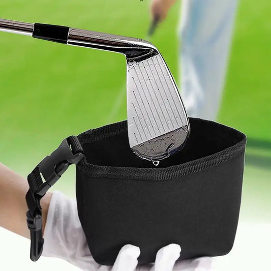 Golf Club Cleaning Bag With Detachable Clip Leak-Proof Golf Club Cleaner Easy-Clean Waterproof Golf Scrub Bags