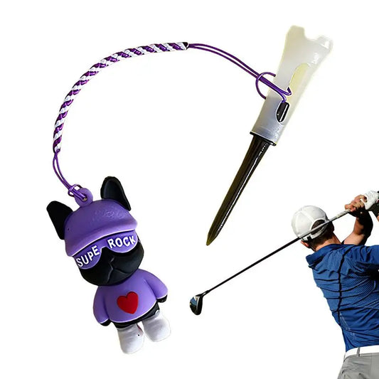 Cute Golf Tee Golf Ball Holder Practice Golf Tee Golf Tee Training Practice Tool Stable Sturdy Cute Golf Accessories for Sports