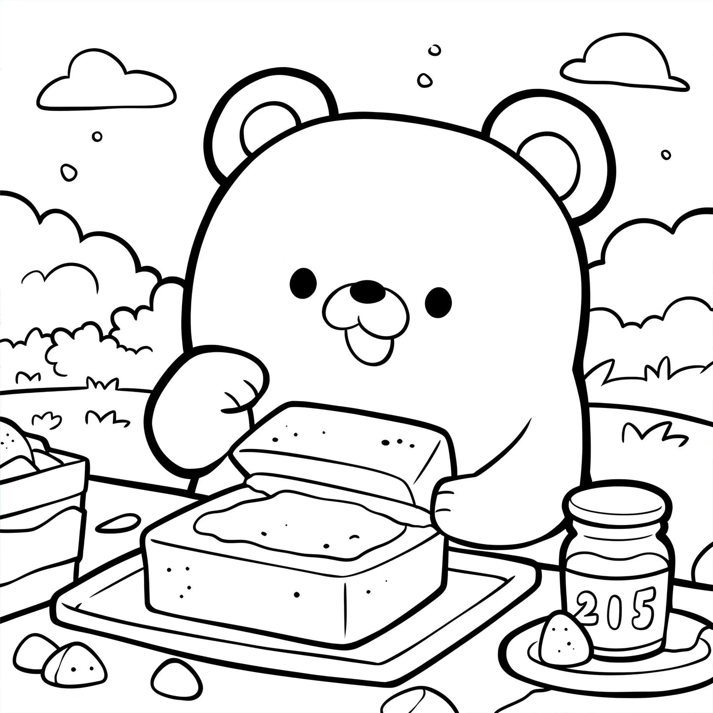 COZY LITTLE HOUSE Coloring Book for Adults Cute Drawing Book Perfect Gift for Party and Birthday