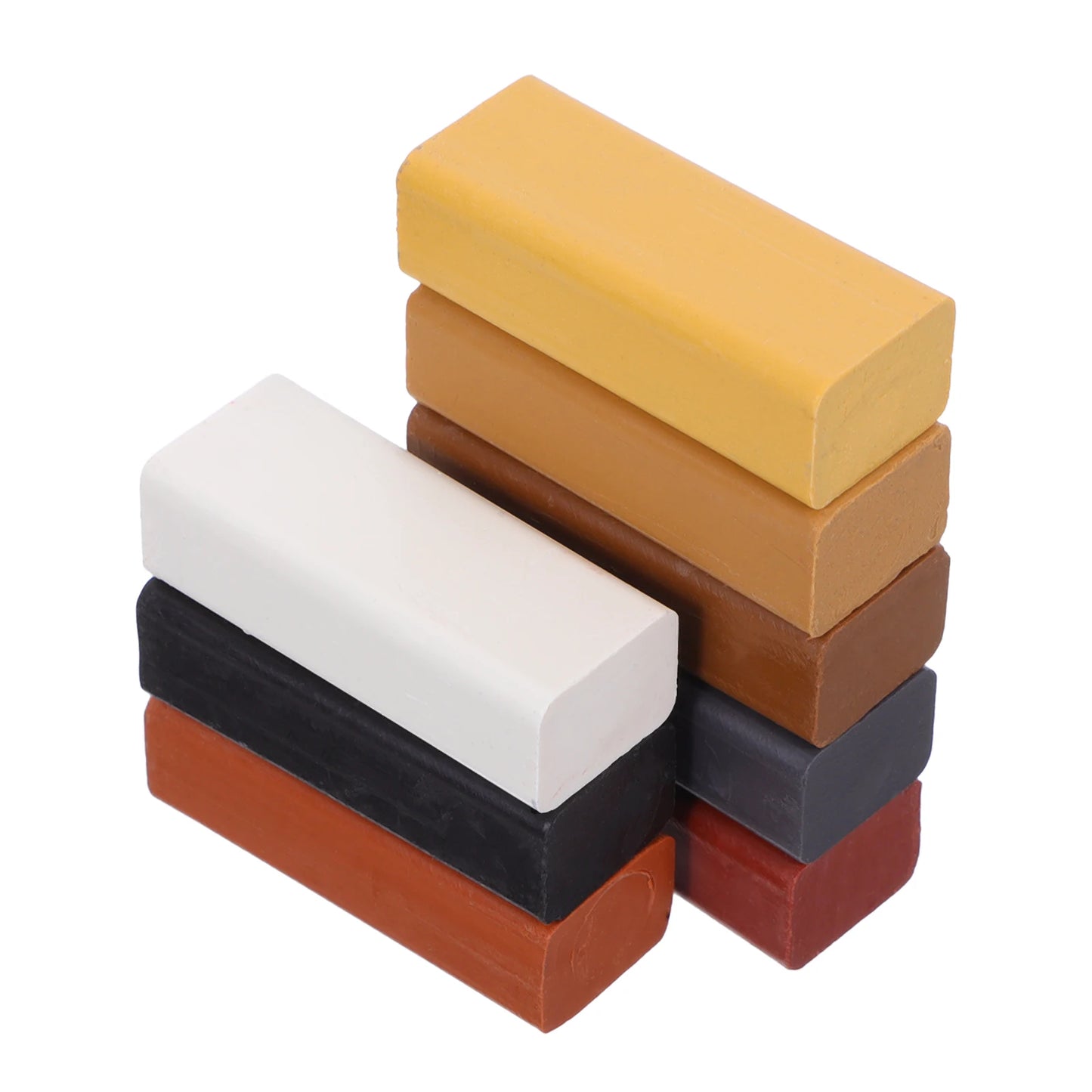 8pcs Crayons Floor Repair Hard Wax Repair Sticks For Wood Furniture Floor Scratch Repair Crayons Repair Wax Filler For Touch-Ups