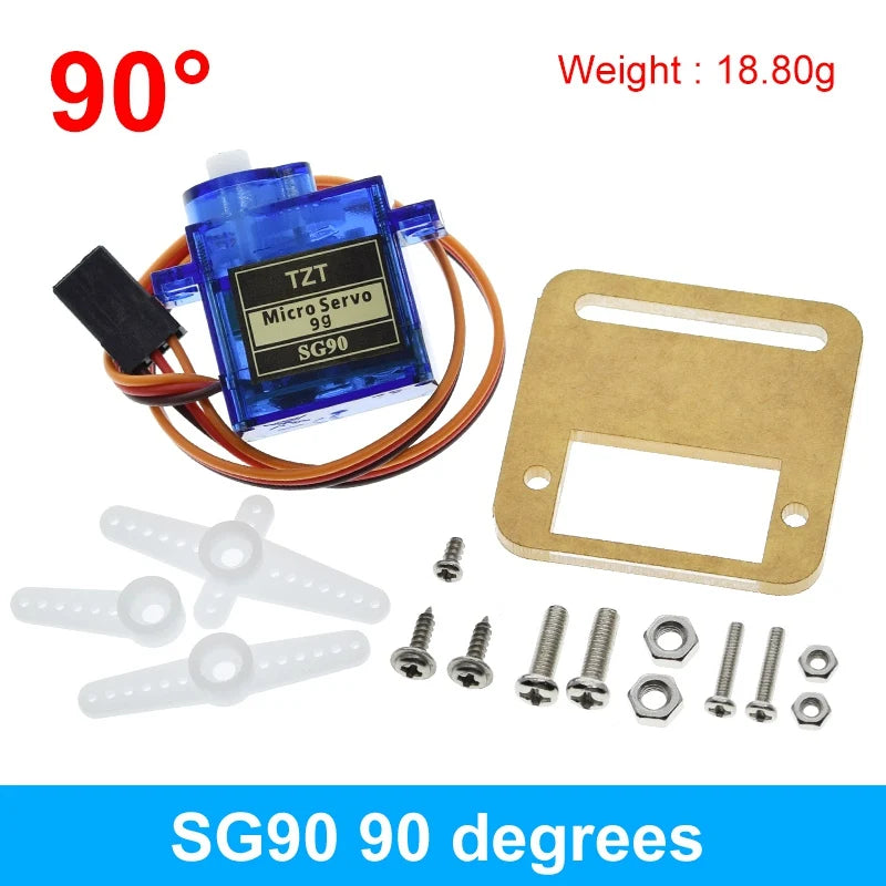 SG90 Micro Servo Motor 90° 180° 360°Mini Servo SG90 9g Servo For Arduino Robot KIT
