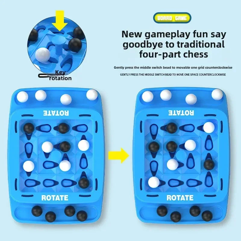 4 in A Row Game Educational Orbit Logic Board Game for Kids