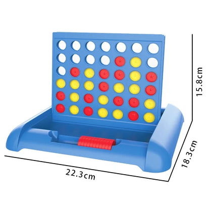 Connect 4 In A Line Board Game Children's Educational Toys Classic Party Chess Family Toy Early Educational Puzzle Thinking Gift