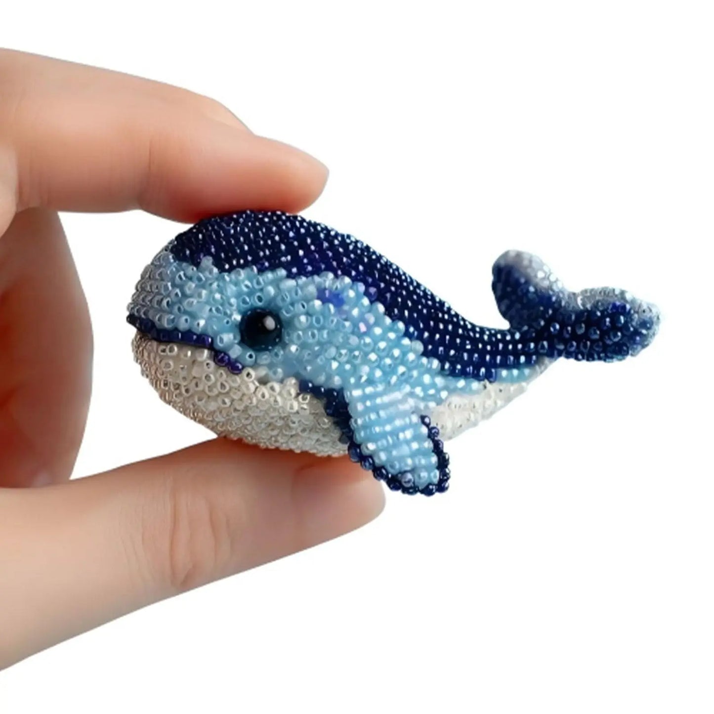 Octopus Bead Embroidery Kit Versatile Sea Creature Beaded Embroidery Diy Beadwork Craft Kit Three-Dimensional For Dining Room