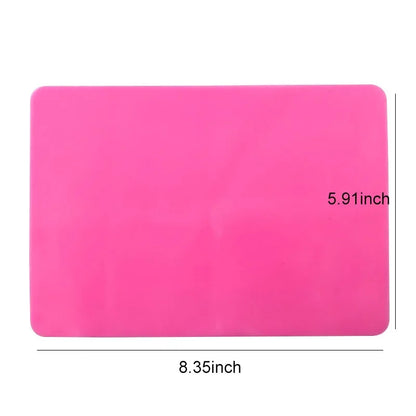 Silicone Mat for Resin Molds, 1 PCS 15.7" x 11.7" Playdough Mat, Silicone Mats for Crafts, Jewelry Resin Molds Mats, for Resin