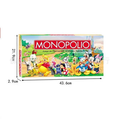 Hot selling French Monopoly World Tour Board Games French Game Cards