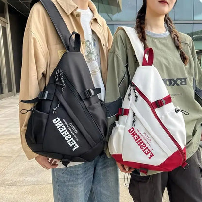 Sports Style Backpack Leisure Travel Capacity Chest Bag Versatile Hiking Backpacks Riding Bag