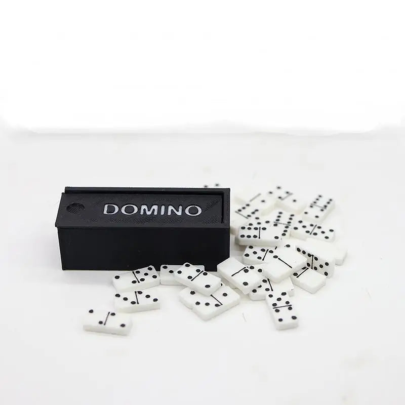 1 Set 1:12 Dollhouse Miniature Domino Model Dot Dominoes Board Game Building Learning Educational Toy