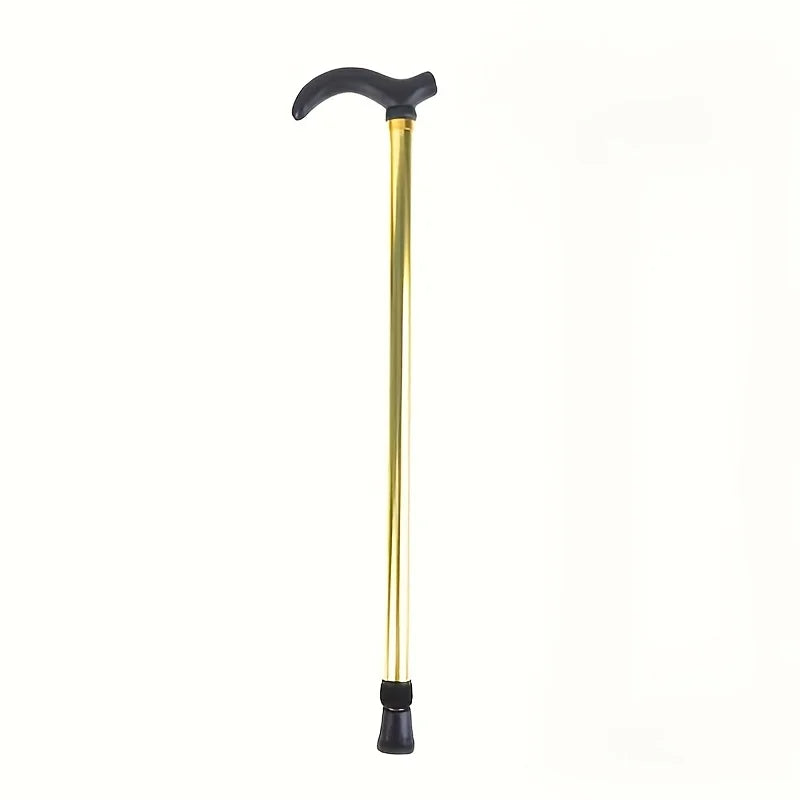 Two sections of reinforced mountaineering outdoor walking sticks, aluminum alloy ultra-light anti-slip