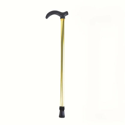 Two sections of reinforced mountaineering outdoor walking sticks, aluminum alloy ultra-light anti-slip