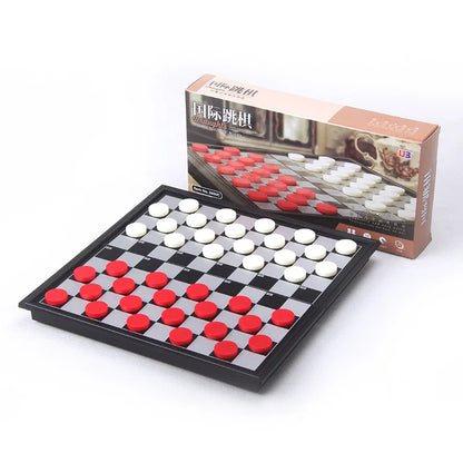 Folding Magnetic Foreign Checkers, 100 Grid, Best Selling, 20*5, 100
