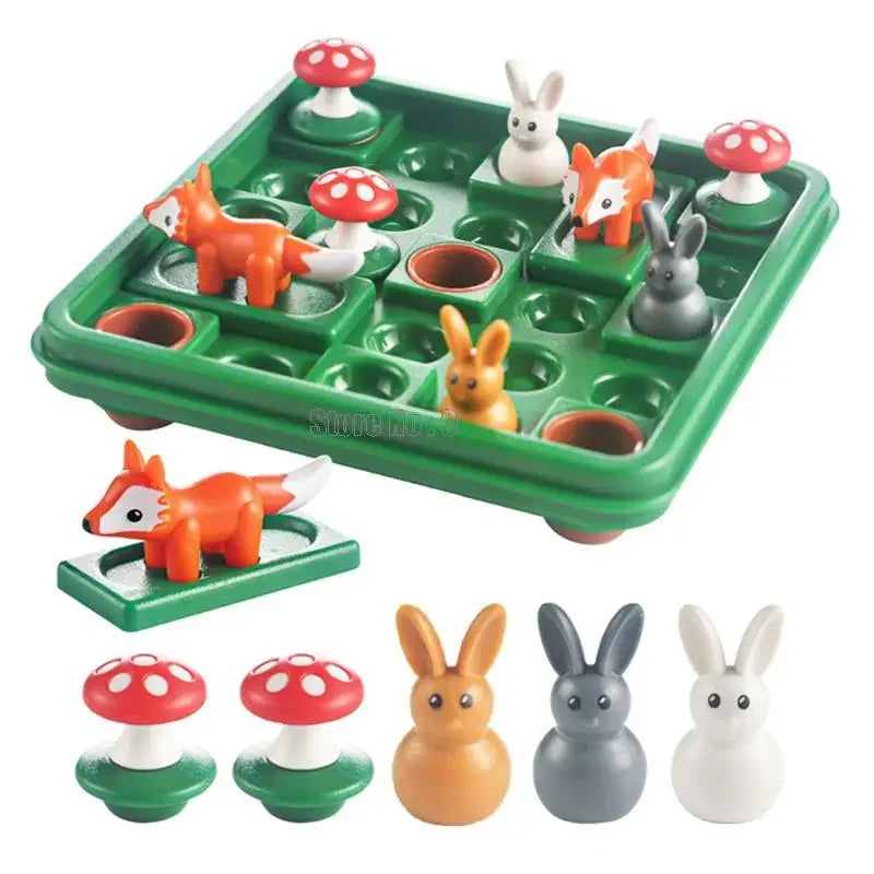 Fox And Rabbit Smart Hide&seek Board Games