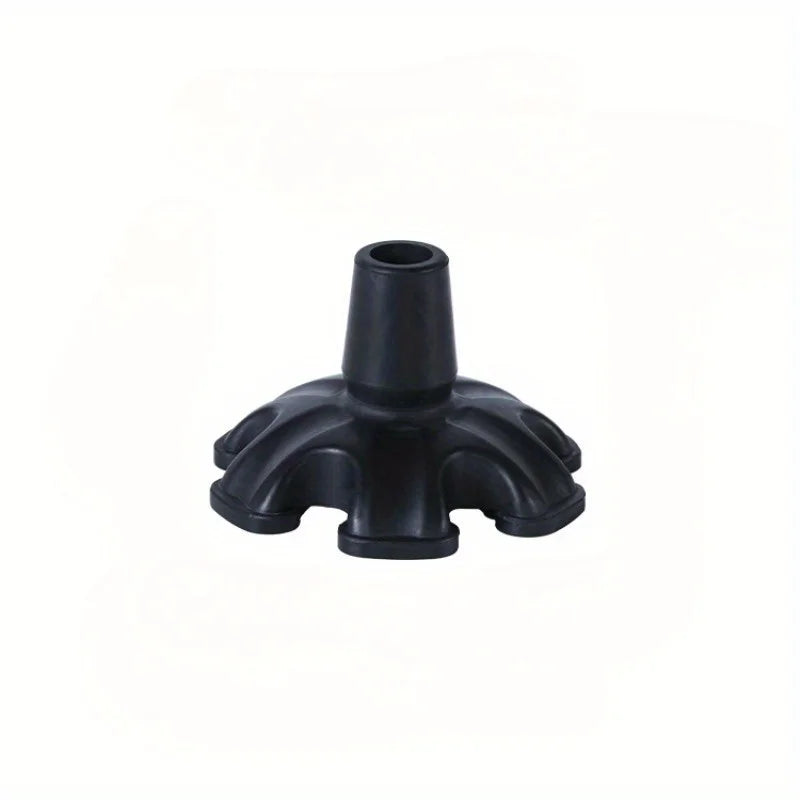 1pc Replacement Cane Tips Portable 6 Support Walking Sticks, Single Crutches, Rubber Non-slip Foot Mats, Elderly Supplies