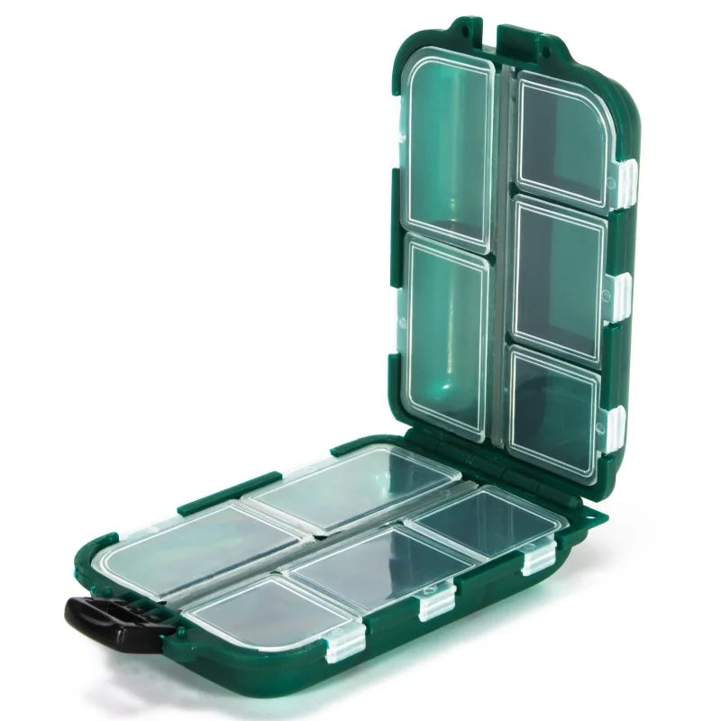 1-8 Compartments Storage Box Carp Fishing Tackle Boxes System Fishing Bait Spoon Hook Storage Container Portable Fishing Box