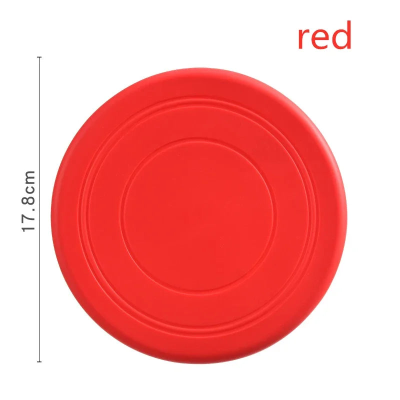 Flying Dog Toy Funny Chewing Silicone Dogs Game Puppy Training Interactive Exercise Pet Dog Supplies outdoor games