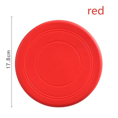 Flying Dog Toy Funny Chewing Silicone Dogs Game Puppy Training Interactive Exercise Pet Dog Supplies outdoor games